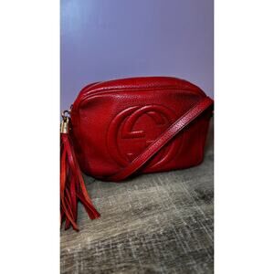 ❤️SOLD❤️ Gucci Soho Red Crossbody Bag